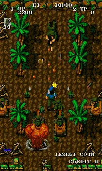 Guerrilla War (US) screen shot game playing